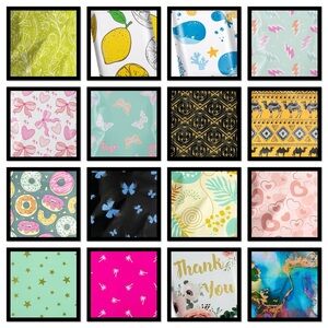 Poly Mailers 6x9 100 DIFFERENT